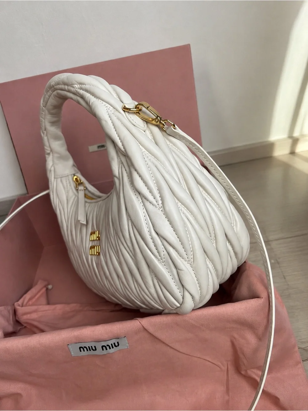 Miu Miu luxurious cream